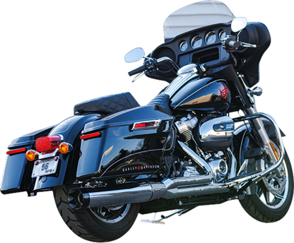 S&S Sidewinder 2-1 Chrome Exhaust System fits 2017-2024 Harley Touring 550-0758