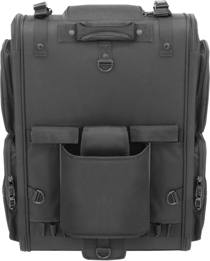 Saddlemen Black S3500 Tactical Textile Rear Sissy bar Bag Luggage for Harley