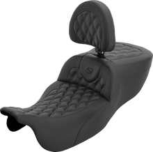 Saddlemen Roadsofa Carbon Lattice Extended Seat & Backrest 2015-25 Harley Trike