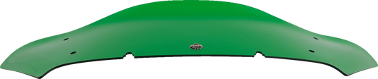 Klock Werks Kolor Flare 6.5" Green Windshield for 2023-2025 Harley Street Glide