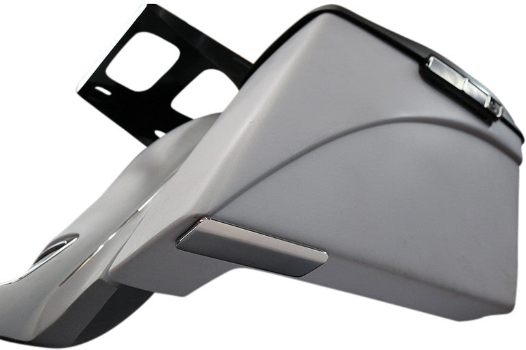 Paul Yaffe Rear Saddlebag Skid Plates 84-19 Harley Touring FLHR FLHX FLTRU FLTR