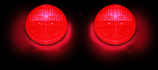 Custom Dynamics Red Turn Signal Lenses 2001-2017 Honda Kawasaki Models