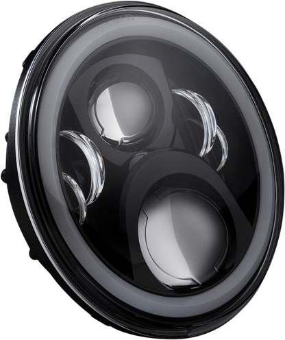 Custom Dynamics ProGlow 7" LED Headlight & Halos fits 1986-2024 Harley Models