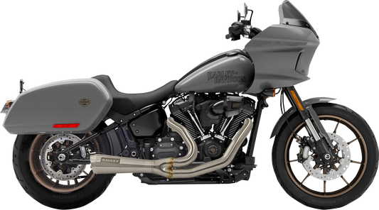 Bassani Ripper Short Road Rage 2:1 Exhaust System for 2018-2022 Harley Low Rider