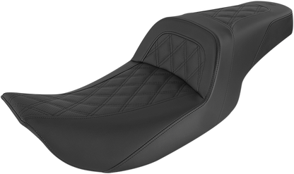 Saddlemen Slim Lattice Stitched Seat for 1997-2007 Harley Touring Models FLHR