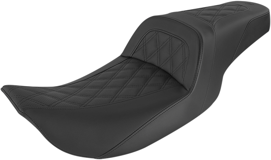 Saddlemen Slim Lattice Stitched Seat for 1997-2007 Harley Touring Models FLHR