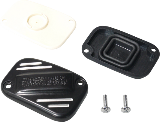 Drag Specialties Front Brake Master Cylinder Cover for 2015-2024 Harley Softail