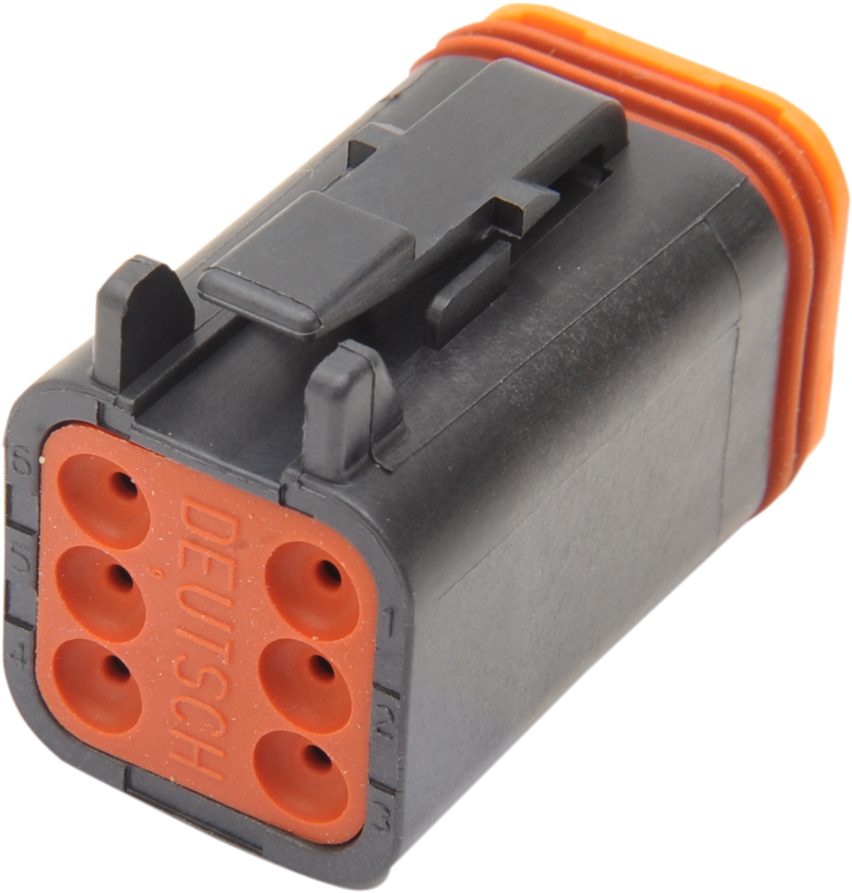 Namz Deutsch Receptacle DT Sealed Connector Component 6 Pin for Harley Davidson
