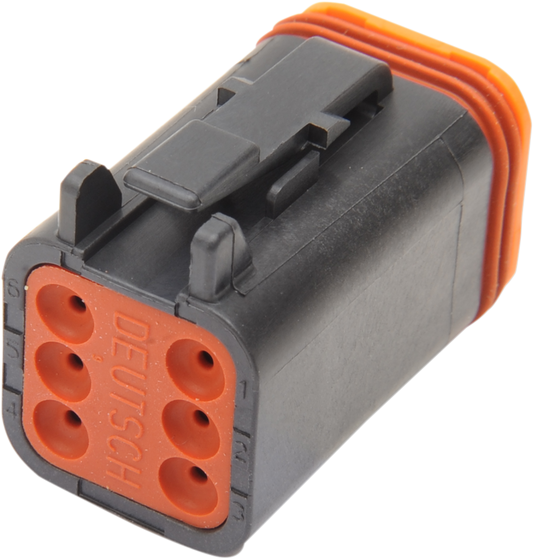 Namz Deutsch Receptacle DT Sealed Connector Component 6 Pin for Harley Davidson
