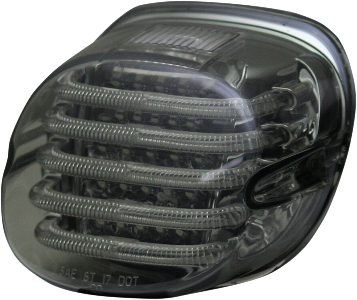 Custom Dynamics Probeam Smoked Lens LED Low Profile Laydown Taillight For Harley