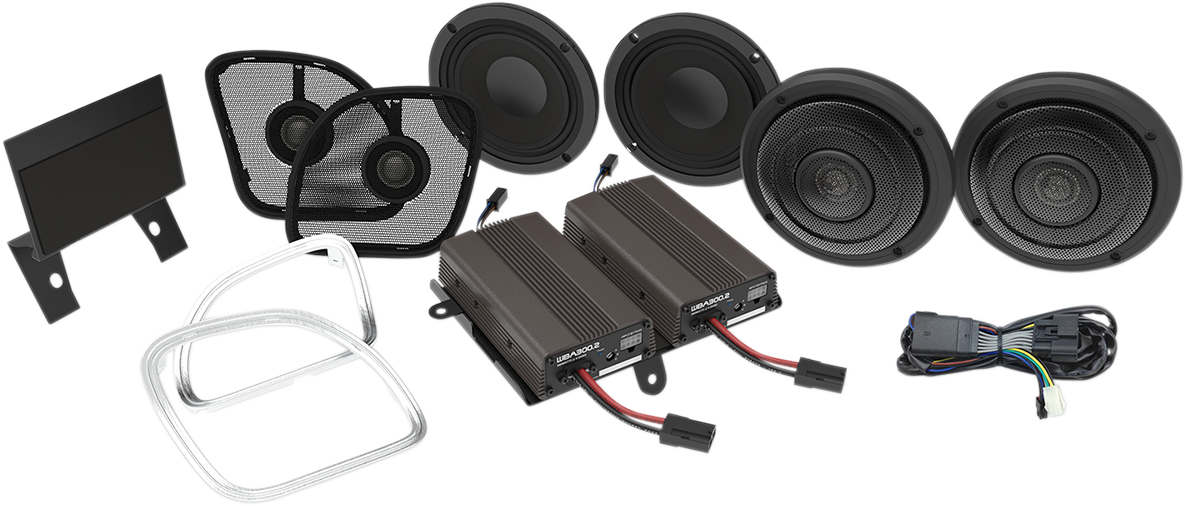 Wild Boar Audio Complete Speaker Kit for 2016-22 Harley Touring Road Glide FLTRU