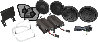 Wild Boar Audio Complete Speaker Kit for 2016-22 Harley Touring Road Glide FLTRU