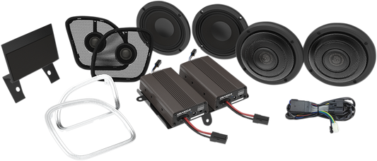 Wild Boar Audio Complete Speaker Kit for 2016-22 Harley Touring Road Glide FLTRU