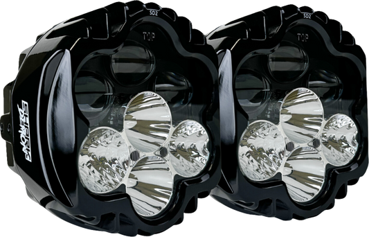 Custom Dynamics Shark Demon 2 LED Headlight Kit fits 2015-2024 Harley Road Glide