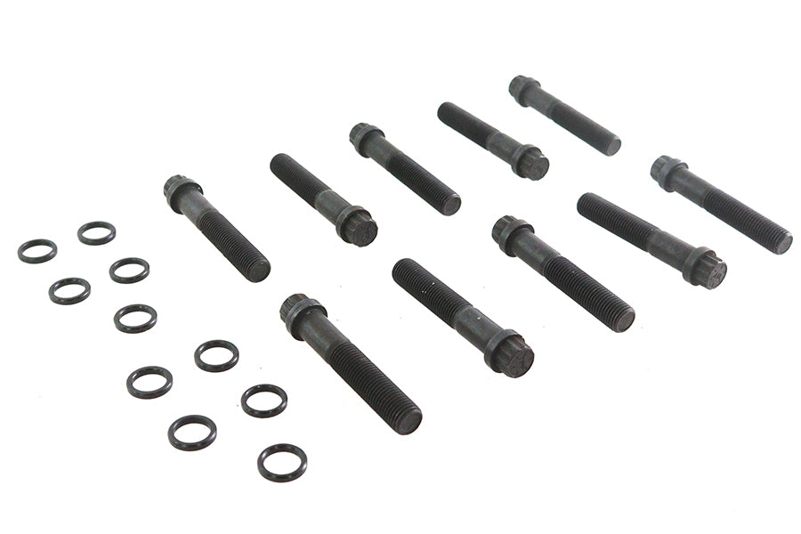 VTwin Colony Motorcycle 12 Point Cylinder Head Bolt Kit 1948-1984 Dyna Touring