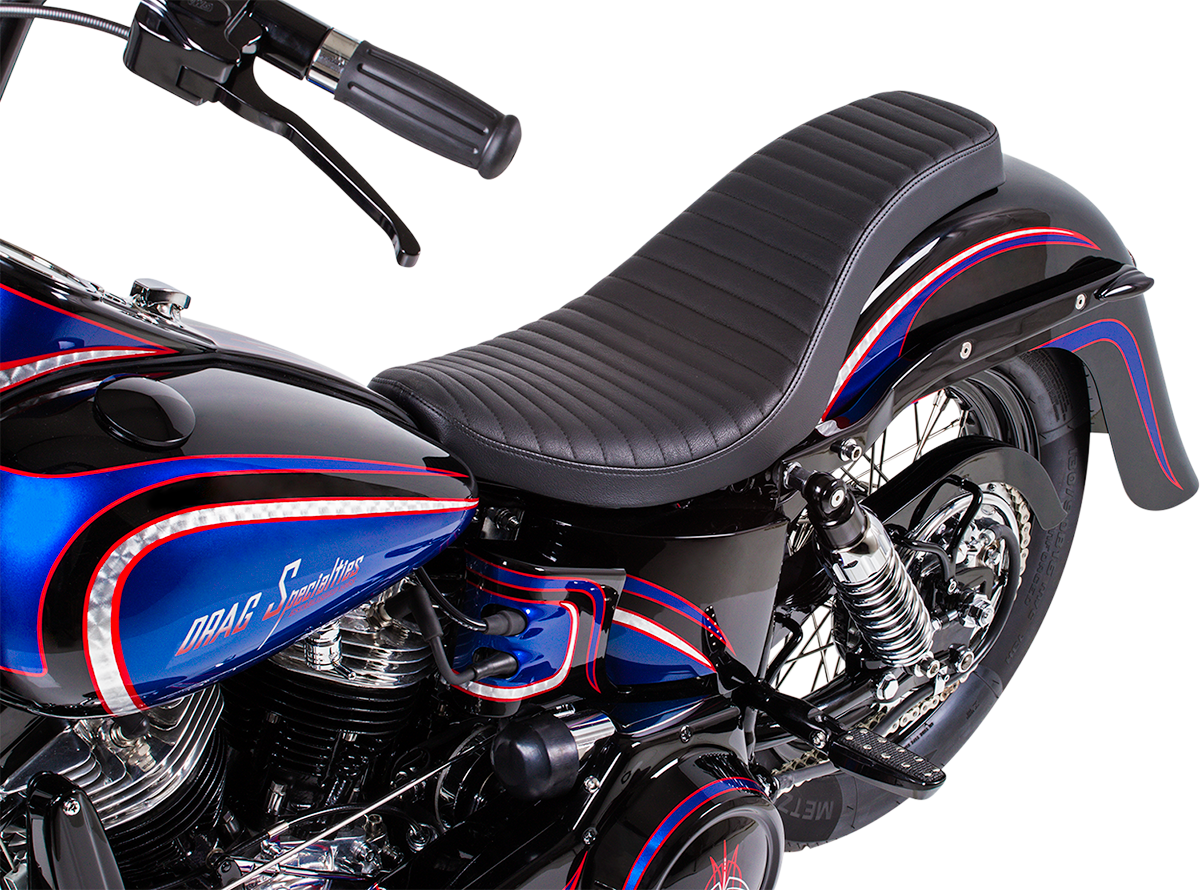 Klock Werks Motorcycle Rear Stretched Frenched Fender 2000-2017 Harley Softail