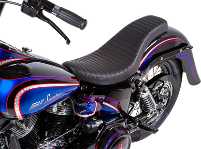Klock Werks Motorcycle Rear Stretched Frenched Fender 2000-2017 Harley Softail