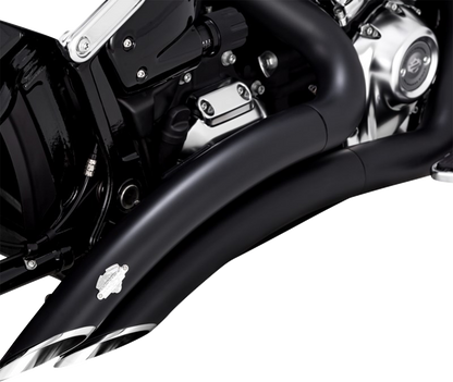 Vance & Hines Big Radius 2-2 Black Exhaust System fits 2025-2026 Harley Fat Boy