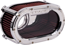 Trask Big Papi High-Flow Chrome Air Filter fits 2017-2025 Harley Touring Softail