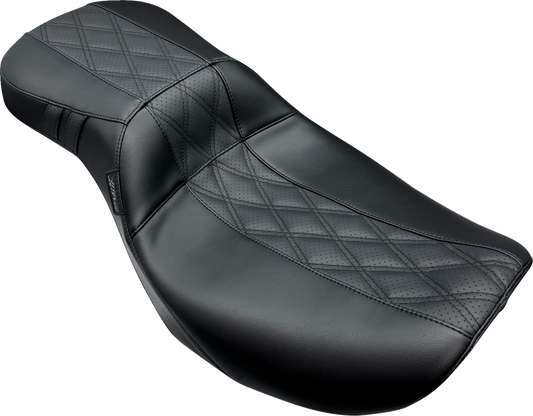 Le Pera Outcast Daddy Long Legs GT2 Diamond Inlay Seat 2023-2025 Harley Touring