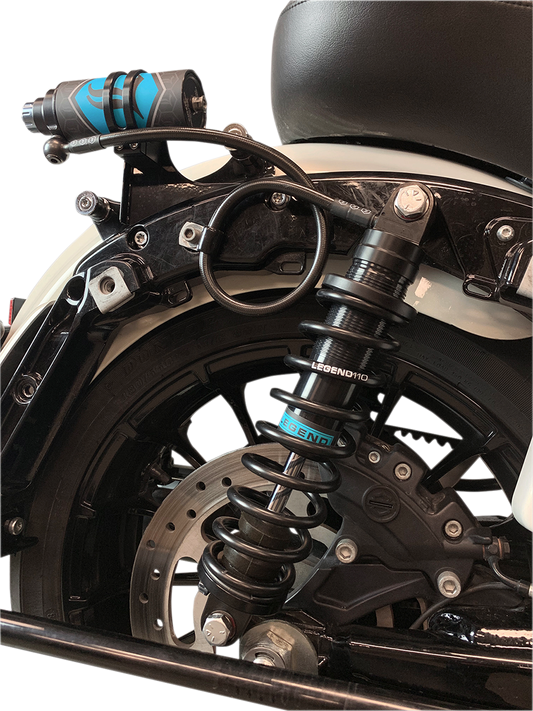 Legend REVO ARC Shocks External Reservoir Mount Kit 2014-2024 Harley Touring
