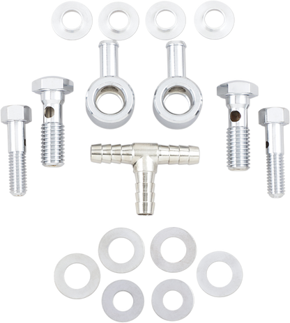 Drag Specialties Air Cleaner Breather Kit 1991-2019 Harley Softail Touring XL