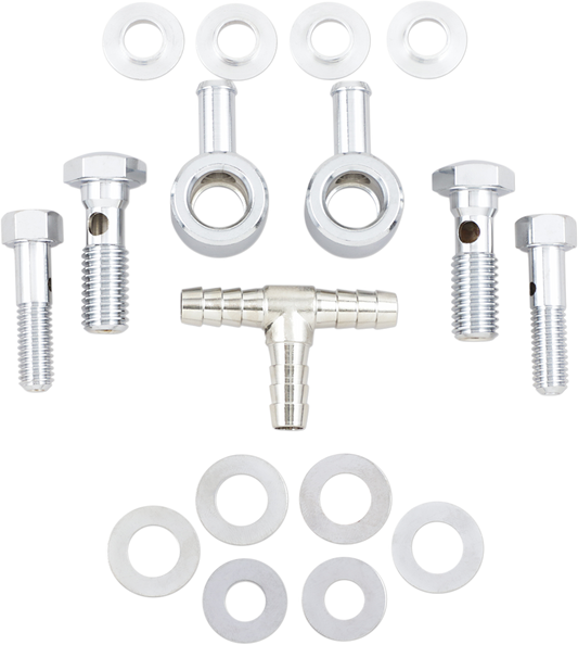 Drag Specialties Air Cleaner Breather Kit 1991-2019 Harley Softail Touring XL
