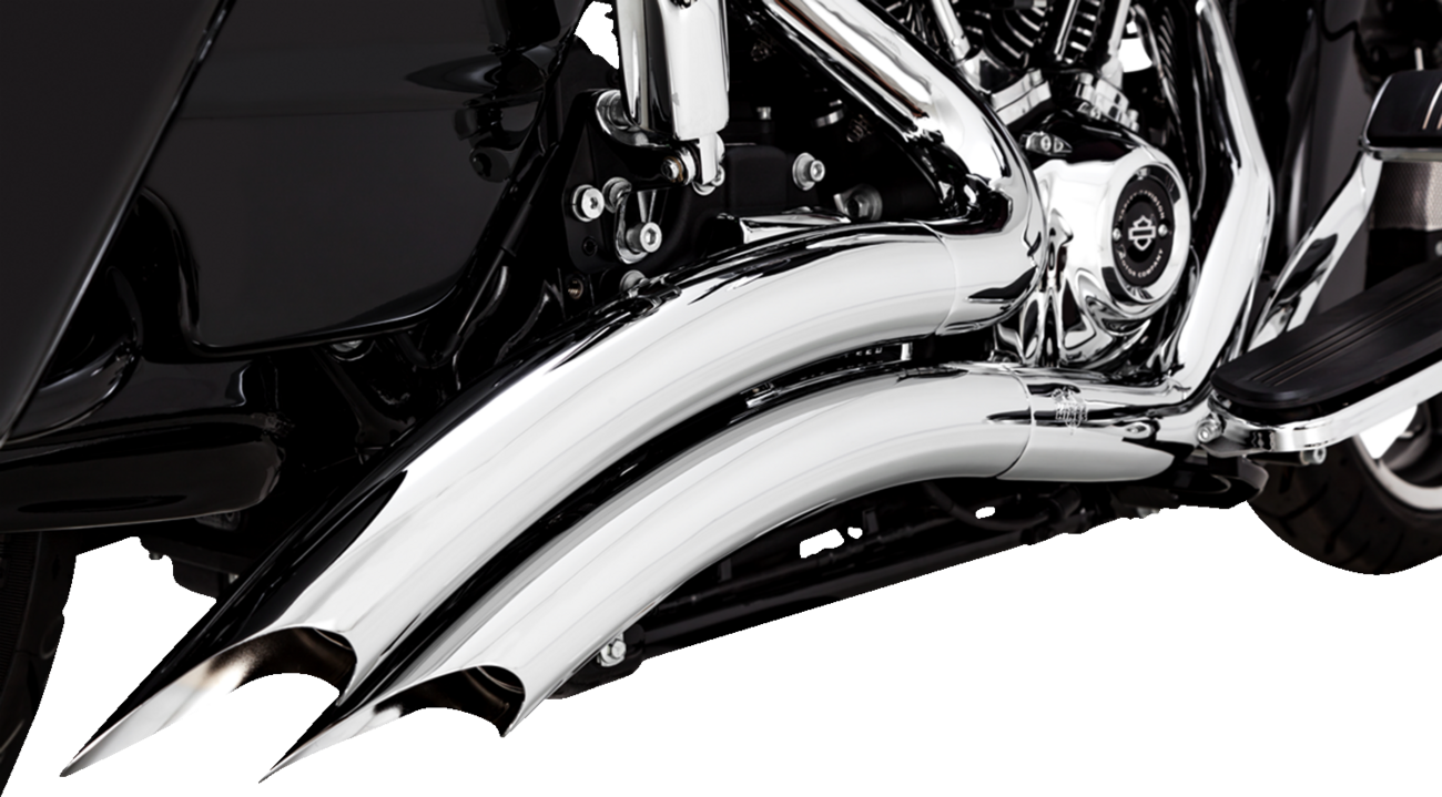 Vance & Hines Chrome Big Radius Exhaust System 2017-2024 Harley Touring 26373