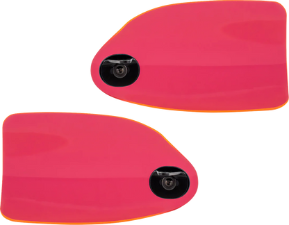 Klock Werks Flare Pink Ice Hand Guards fits 2002-2025 Harley Hydraulic Clutch