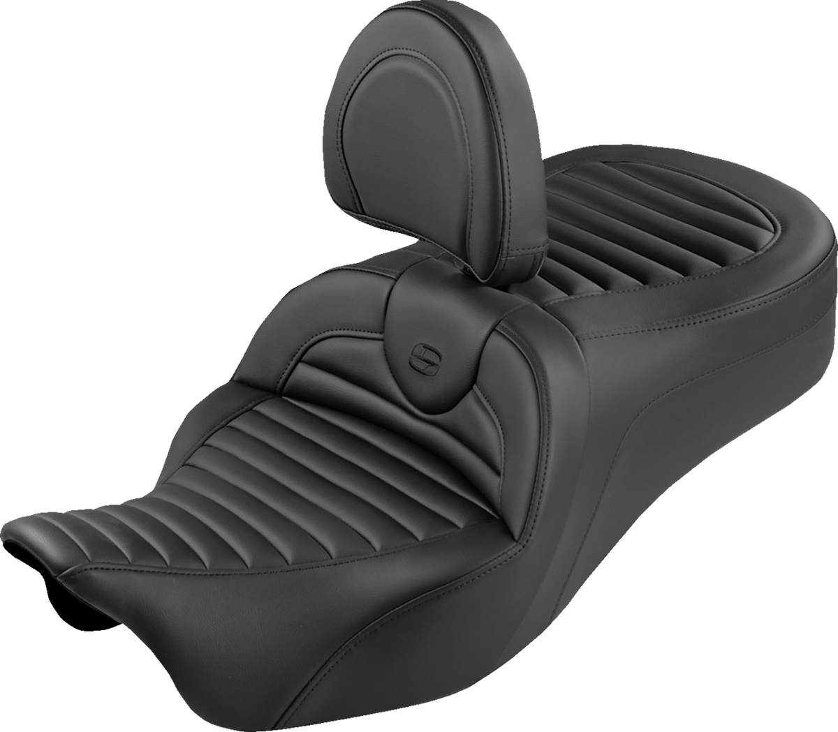 Saddlemen Roadsofa King Tuck n Roll Seat & Backrest for 2008-2025 Harley Touring