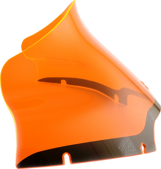 Klock Werks Kolor Flare 9" Orange Ice Windshield fits 2015-23 Harley Road Glide