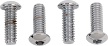 Drag Specialties Quick Release Chrome Sissy Bar Side Plates for 2009-2025 Harley