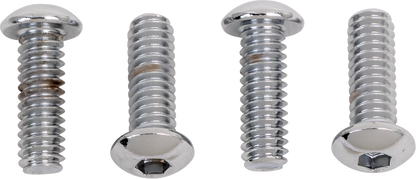 Drag Specialties Quick Release Chrome Sissy Bar Side Plates for 2009-2025 Harley