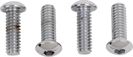 Drag Specialties Quick Release Chrome Sissy Bar Side Plates for 2009-2025 Harley
