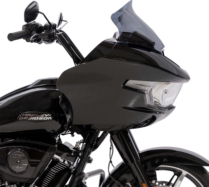 Klock Werks Sport Flare 11" Dark Smoke Windshield for 2023-25 Harley Road Glide