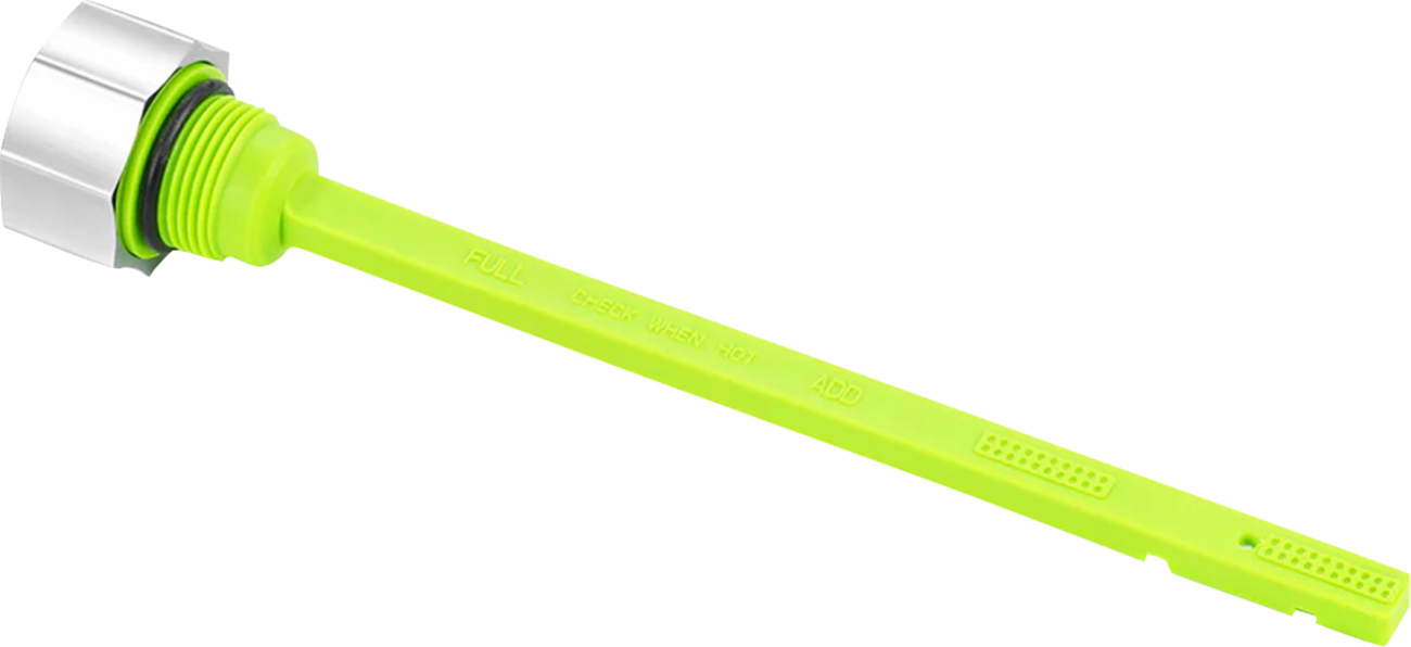 Figurati Silver Curved Magnetic Engine Oil Dipstick fits 2014-2017 Indian Chief