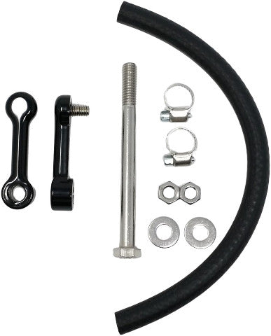 DK Custom Black 1" Billet Gas Fuel Tank Lift Kit 1999-2017 Softail Models