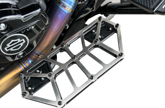 Kodlin NXL Front Driver Floorboards for 1980-2024 Harley Touring Softail Dyna