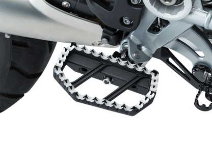 Kuryakyn 3285 Riot Black Universal Motorcycle Mini Floorboard Kit for Harley