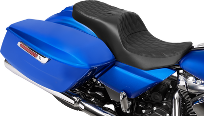 Drag Specialties Freedom Forward Diamond Seat fits 2023-2025 Harley Touring