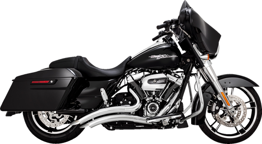 Vance & Hines Chrome Big Radius Exhaust System 2017-2024 Harley Touring 26373