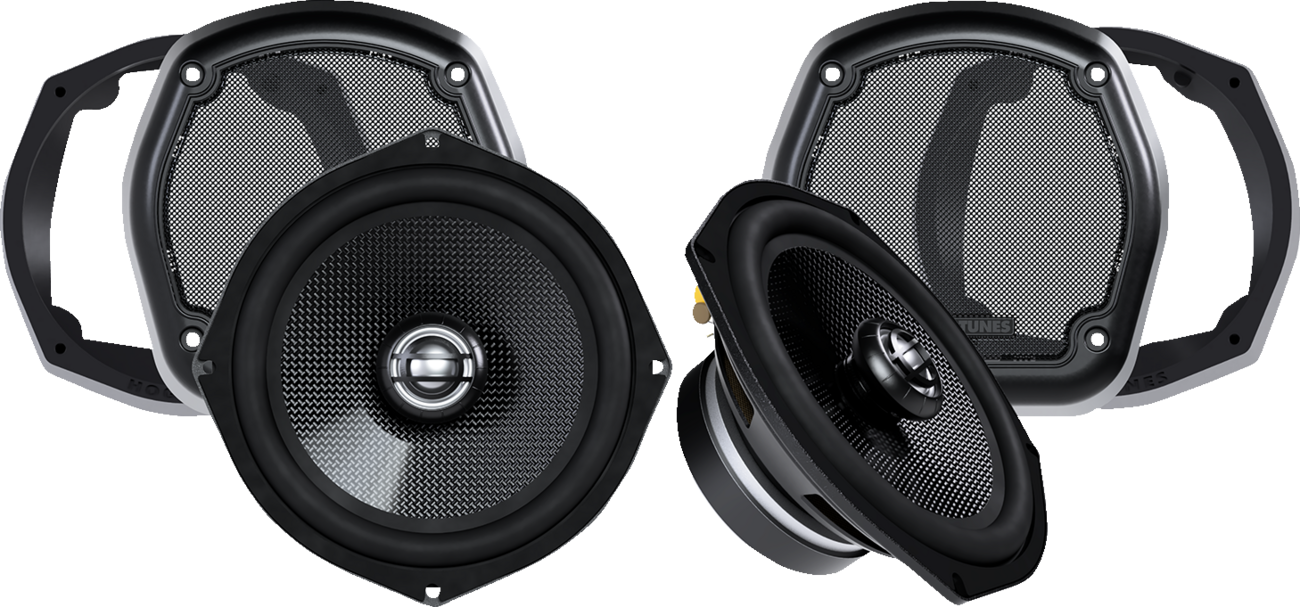 Hogtunes 702-XL Vented Lower Fairing 7" Speaker Kit for 1998-2013 Harley Touring