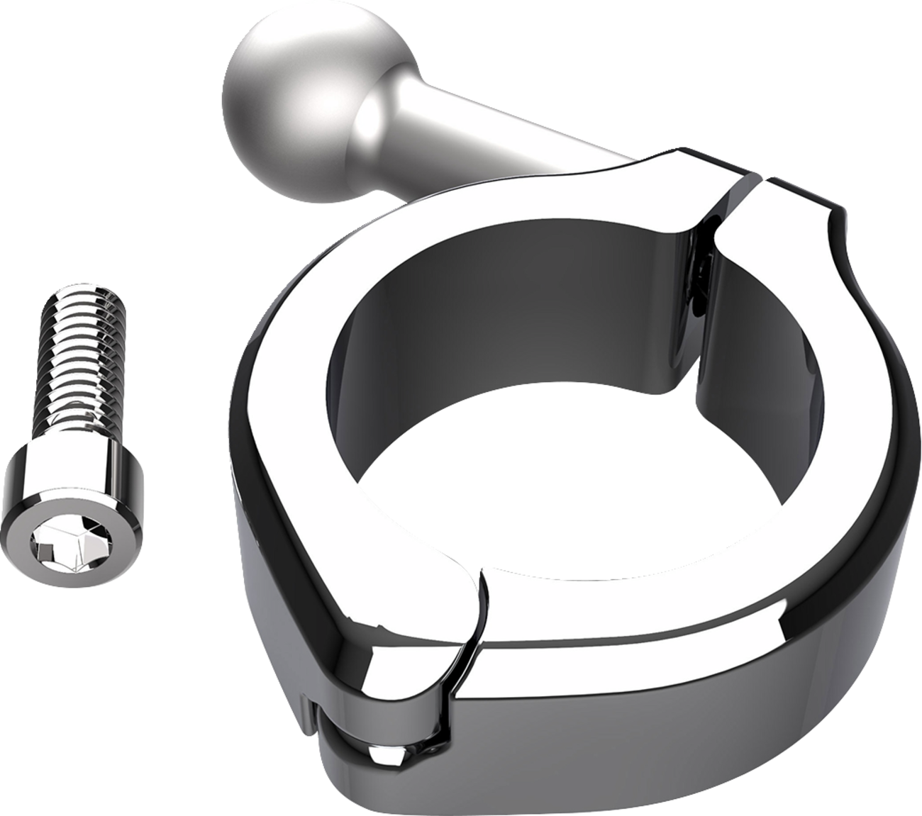 Ciro  1-1/8"-1-1/4" Gen 2 Aluminum Clamp Mount Kit for Motorcycles 55139