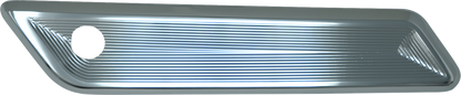 Kodlin Vektor Chrome Saddlebag Latch Covers for 2023-26 Harley Road Street Glide