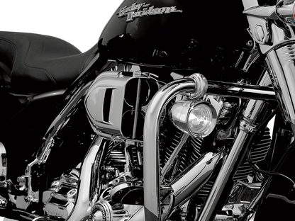Kuryakyn Chrome 3" Universal Motorcycle Engine Guard Mounted Driving Lights