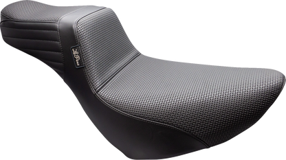 Le Pera Tailwhip Daddy Long Legs Seat for 2018-25 Harley Softail Low Rider FLSB
