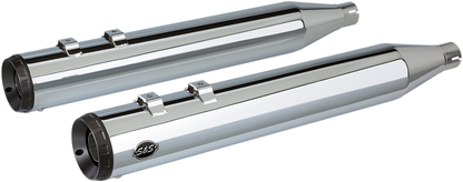 S&S Grand National Slip-On Exhaust Mufflers for 1995-2022 Harley Touring Models