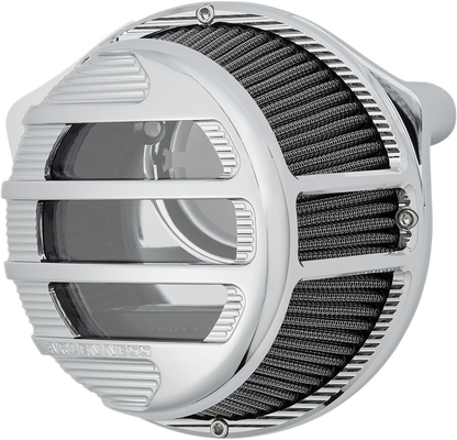 Arlen Ness Chrome Side Kick Air Filter Cleaner Kit 08-17 Harley Touring Twin Cam