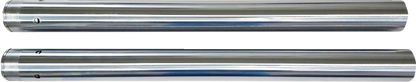 Drag Specialties 49mm 23.75" Chrome Fork Tubes for 2018-2025 Harley Softail M8