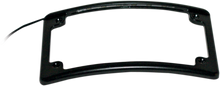 Custom Dynamics 4x7 Curved LED Motorcycle License Plate Frame for Harley Models